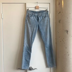 Designer Citizens of Humanity Avedon Low Rise Jeans Size 28 Light Wash